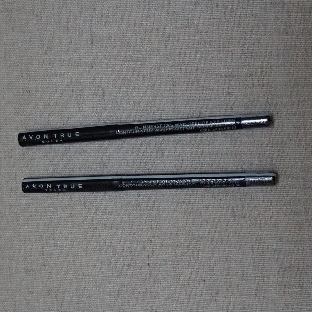 2 Sealed Avon Glimmersticks Waterproof Eyeliner